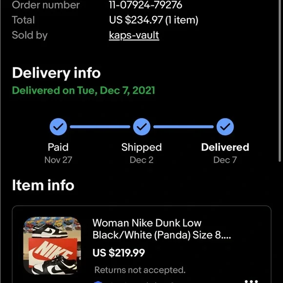 Nike Panda Dunklow - Picture 6 of 6